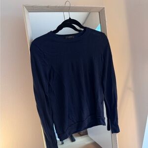 J. Crew Navy Blue Crew Neck Sweater